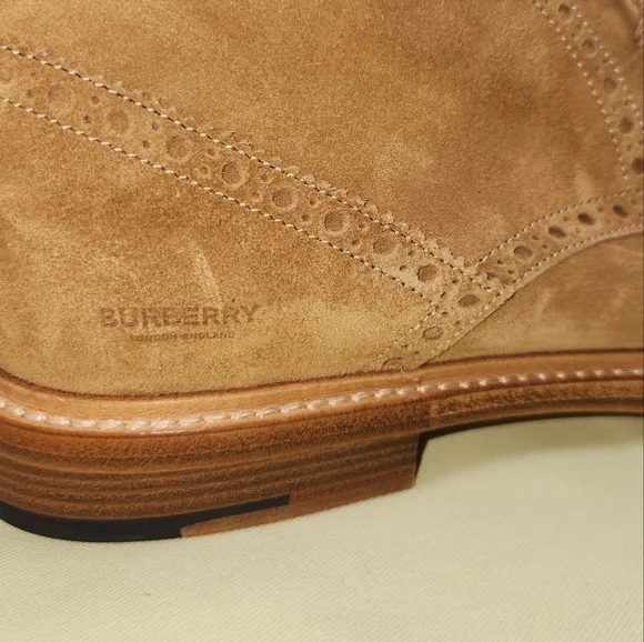 Mens Burberry Suede Boot *Brand New*